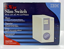 Vintage IBM 2-Way Slim Switch picture