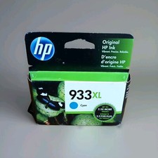Genuine HP 933XL CN054AN140 Cyan Ink Cartridge EXP Feb 2023 picture