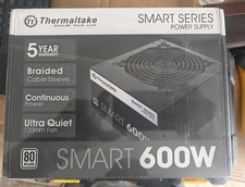 NEW Thermaltake Smart 600W Power Supply, Haswell Ready, Ultra Quiet Fan picture