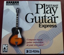Software PC Instant Play Guitar Express 2 cd by Topics NEW SEALED picture