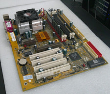 PCCHIPS/HSIN TECH M817LMR MB W/ AMD CPU, HEATSINK, FAN & 256MB DDR picture