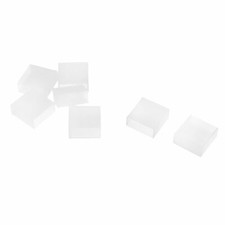 Notebook Silicone USB Male Port Anti Dust Cover Cap Protector Clear 7pcs picture