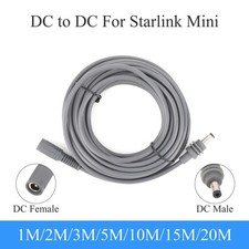DC Male to DC Female Power Extension Cable Plug and Play for Starlink Mini picture