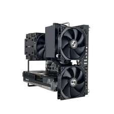 W02 E-ATX/ATX/mATX PC Test Bench Open Air Frame DIY Case Portable Wall-Mountable picture