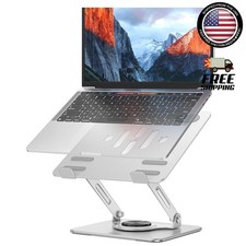 BESIGN Laptop Stand with 360° Rotating Base, Ergonomic Adjustable Notebook Riser picture