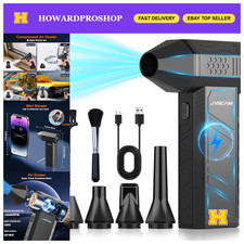 High-Power Compressed Air Duster 130,000 RPM - Brushless Motor Air Blower Cleane picture