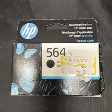 New Genuine HP 564 (CB316WN#140) Standard Yield Black Ink Cartridge - 07/2026 picture
