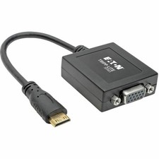 Tripp Lite 6in Mini HDMI to VGA Adapter Converter M/F P13106NMINI picture
