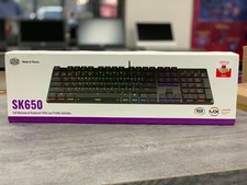 Cooler Master SK650 Mechanical Gaming Keyboard w/Cherry MX & RGB Low Profile  picture