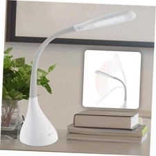 Creative Curves LED Desk Lamp with USB Port | ClearSun LEDs Reduce White/Grey picture