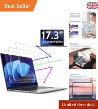 High Definition 3-Pack Anti Blue Light Screen Protectors for 17.3 Inch Laptops picture