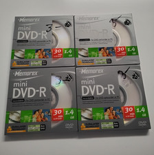LOT (4) MEMOREX MINI DVD-R SEALED 30 MIN 1.4 GB picture