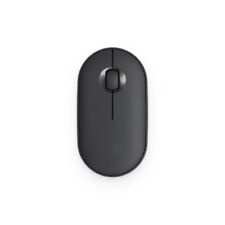 Black Ergonomic Wireless Mouse with Bluetooth and receiver picture