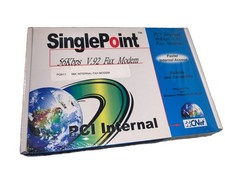 SinglePoint PCI Internal 56Kbps V.92 Fax Modem Windows 95/98/XP Plug & Play picture