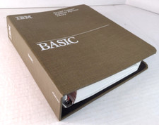IBM Basic Personal Computer Hardware Reference Library Book Vintage Ringbinder picture