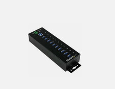 StarTech 10-Port Industrial USB 3.0 Hub HB30A10AME picture