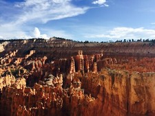Landscape cliff nature Custom Gaming Mat Desk picture