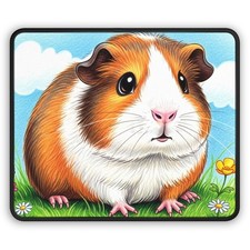 Cute Guinea Pig Gaming Mouse Pad picture