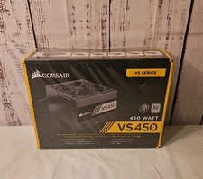 New Sealed Corsair VS450 450W ATX 80+ PC Computer Power Supply/2017 CP-9020170 picture