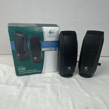 Logitech S-120 2.0 Wired Stereo Speaker System 3.5mm Jack 2.6W 3.5mm Audio Jack picture