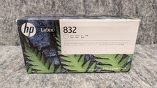 Genuine HP 832 Latex Series  1-Liter Ink Cartridge | White EXP Jan 2026 picture