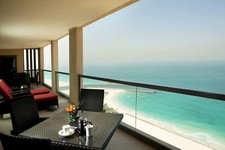 Landscape sea balcony architecture beach Custom Gaming Mat Desk picture