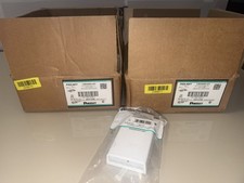 Lot of 19 Panduit CBX4WH-AY Mini-Com Surface Mount Box 4 Module Space  picture