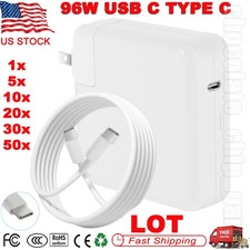 LOT 96W USB C AC Adapter Charger For MacBook Pro 16