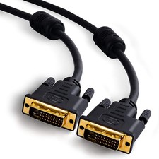 DVI-D TO DVI-D Cable Male To Male Dual Link 24 + 1 Pin Monitor Display DVI Wire picture