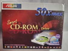 ASUS 50X MAX CD-S500/A4 CD-ROM SMART DRIVE CDS500A4 5VDC 1.2A 12VDC 1.5A NIB picture