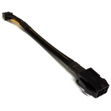 PCIe 8 Pin Female to CPU 8 pin 4+4 Detachable Male EPS-12V Adapter Converter ... picture