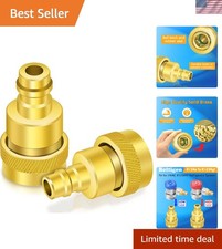 R1234yf to R134a Conversion Adapter - Durable, Adjustable Quick Couplers for AC picture