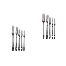 10Pcs Durable Small Paint Brushes Set for Wall Corners Furniture Edges and Trim picture
