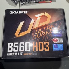 GIGABYTE B560 HD3 LGA 1200 Intel 10th 11th Gen B560 ATX Motherboard Original Box picture