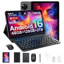 AORLYM P11 Android 16 Tablet 48GB+128GB 8800mAh 11 Inch 5G WiFi Widevine L1 AI picture