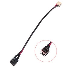 DC POWER JACK SOCKERT WITH CABLE HARNESS PLUG FOR FUJITSU LIFEBOOK AH530 AH531 picture