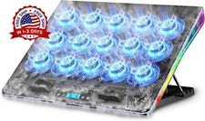Base de enfriamiento para computadora portátil para juegos con enfriador de 15 picture