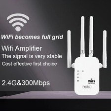 1200Mbps WiFi Range Extender Repeater Wireless Amplifier Router Signal Booster picture