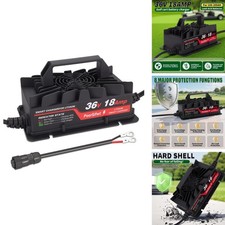 PoerSifwt 43.8V 18A LiFePO4 Charger IP65 for 36V Golf Carts RVs picture