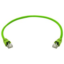Telegärtner 100009141 RJ45 Network Cable, Patch Cable CAT 6A S/FTP 15.0m Green picture