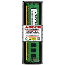 8GB DDR3 PC3-10600 ECC UDIMM Replacement for Kingston KVR1333D3E9S/8G Memory RAM picture