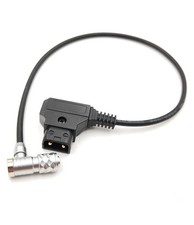12 Inch Right Angle DTap To 2 Pin BMPCC 4K 6K Pro Power Cable Weipu SF6 Gold picture