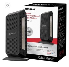 NETGEAR CM1000 Wired-Ethernet (RJ-45) Cable - CM1000100NAS (Black) picture