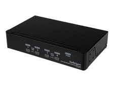 Startech 4 Port DisplayPort KVM Switch w/ Audio USB, Keyboard, SV431DPUA picture
