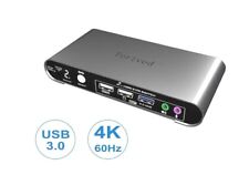 Terived 4 Computers 2 Monitors USB 3.0 HDMI KVM Switch 4K@60Hz picture
