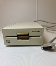 Vintage Apple 5.25 Floppy Drive A9M0107 External Retro Beige Untested As-Is picture