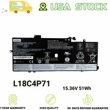 Genuine L18C4P71 L18L4P71 Battery For Lenovo ThinkPad X1 Carbon 7th 8th Gen picture