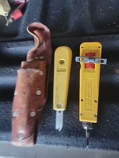 Harris D914S and 788a1 Impact Punch Down Tools Sheath with Extra Blades picture