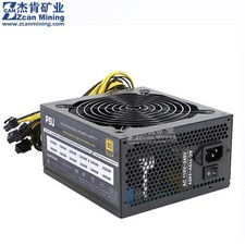 Silent Single Channel 12V Power Supply 10x6Pin 1600W 1800W 2000W  2200W 2400W picture