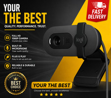 Brio 101 Full HD 1080P Webcam for Meetings, Streaming, Desktop, Laptop, PC - Bui picture
